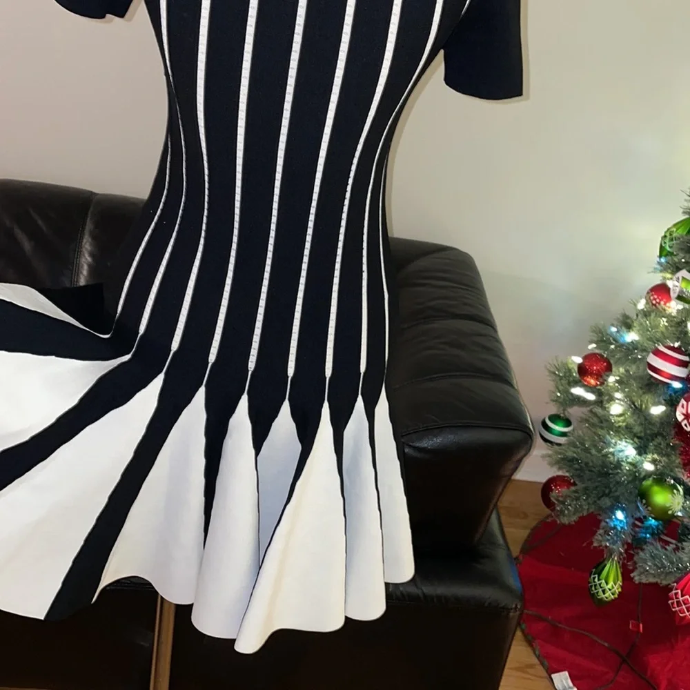 Weekend sale ⭐️⭐️⭐️ VALENTINO black and white dress - Picture 10 of 14